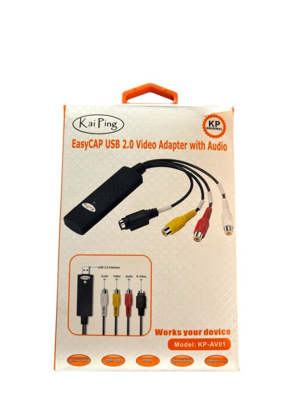 EasyCAP USB 2.0 Video Adapter con Audio