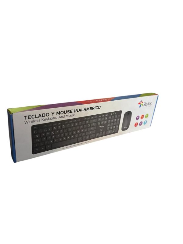 TECLADO Y MOUSE INALAMBRICO (Stylos tech) - Image 3
